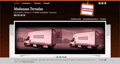 Desktop Screenshot of mudanzasterradas.com