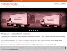 Tablet Screenshot of mudanzasterradas.com